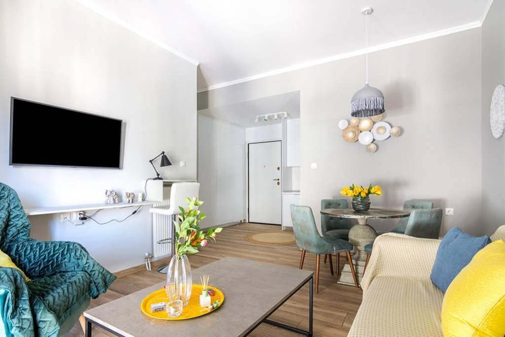 Bright Apartment For 6 Ppl In Athen Exterior foto